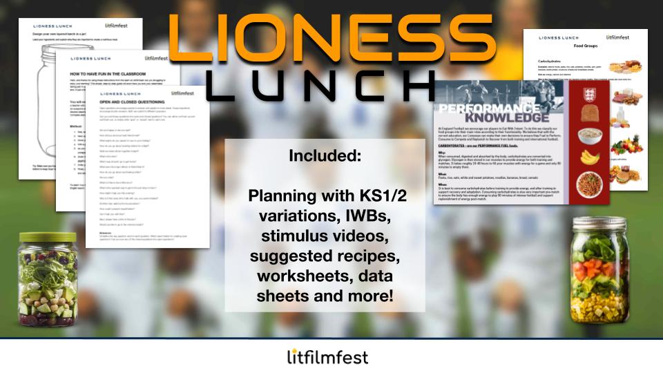 LitFilmFest Lioness Lunch